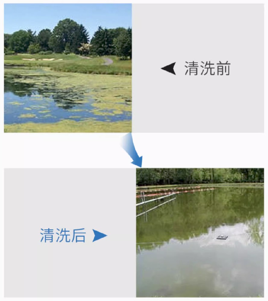 殺菌滅藻劑清洗效果